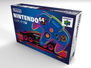Nintendo 64 Japan Konsolenbox, N64 Japan karton