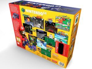 Nintendo 64 NTSC Konsolenbox, N64 NTSC karton