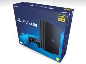 Sony PS4 Pro Konsolenbox 1 Kontrolle, PS4 Pro karton