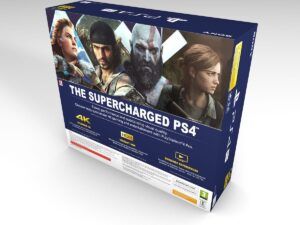 Sony PS4 Pro White Konsolenbox CUH-7116b, PS4 Pro Weiss karton
