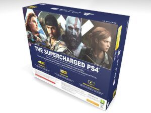 Sony PS4 Pro Konsolenbox 1 Kontrolle, PS4 Pro karton