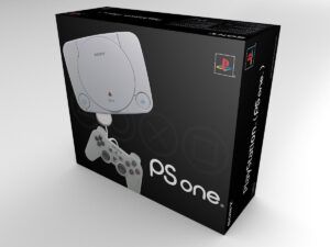 Sony PS One 102c Konsolenbox, PS One 102c karton