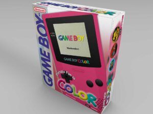Game Boy Color Berry NTSC Konsolenbox, Game Boy Color Berry karton