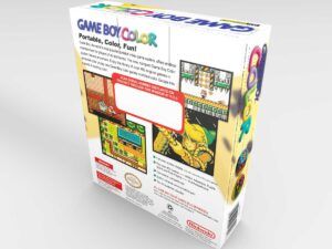 Game Boy Color Dandelion NTSC Konsolenbox, Game Boy Color Dandelion karton