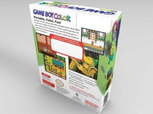 Game Boy Color Kiwi NTSC Konsolenbox, Game Boy Color Kiwi karton