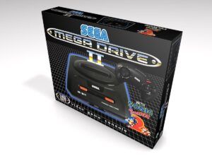 Mega Drive 2 Sonic The Hedgehog 2 Konsolenbox, Mega Drive 2 Sonic karton