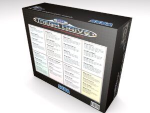 Sega Mega Drive 1 Sonic Konsolenbox, Mega Drive 1 Sonic karton