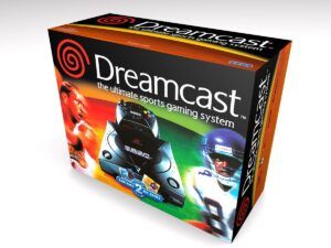 Sega Dreamcast Sports NTSC Konsolenbox, Dreamcast Sports karton