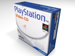 PlayStation 1 5903 NTSC Video CD Konsolenbox, PS1 Video CD karton