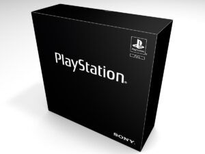 PlayStation 1 7001 PAL UC Konsolenbox, PS1 karton