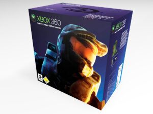 Xbox 360 Halo 3 Konsolenbox, Xbox 360 Halo 3 karton