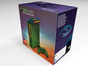 Xbox 360 Halo 3 Konsolenbox, Xbox 360 Halo 3 karton