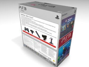 PS3 Slim 250GB Konsolenbox, PS3 Slim 250GB karton