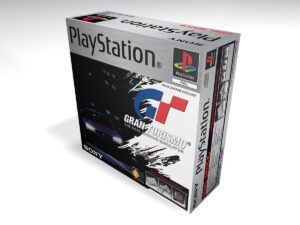 PS1 Gran Turismo Konsolenbox, PS1 Gran Turismo karton