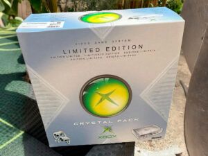 Xbox Crystal Pack Konsolenbox, Xbox Crystal karton