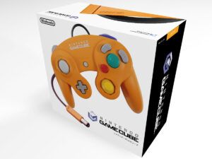 GameCube Orange Konsolenbox, GameCube Orange karton