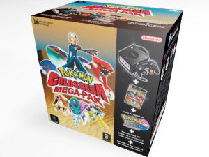 GameCube Pokemon Colosseum Konsolenbox, GameCube Pokemon Colosseum karton