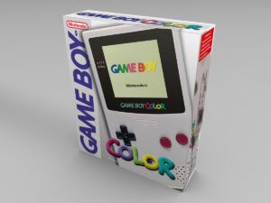Game Boy Color Classic Grau Konsolenbox, Game Boy Color Classic Grau karton