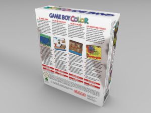 Game Boy Color Classic Grau Konsolenbox, Game Boy Color Classic Grau karton