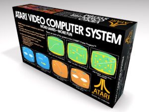 Atari 2600 VCS Konsolenbox, Atari 2600 VCS karton
