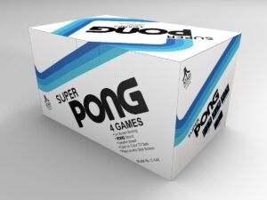 Atari Super Pong Konsolenbox, Atari Super Pong karton