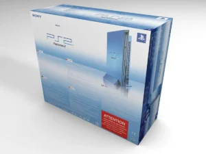 PS2 Aqua Fat Ersatzkarton, Ersatzbox Konsole Sammler