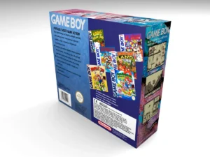 Gameboy Blue Play Loud Ersatzkarton Repro Box mit Innenkartons