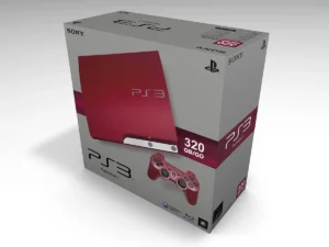 PlayStation 3 Slim 320GB Rot Ersatzkarton