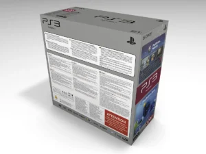 PlayStation 3 Slim 320GB Rot Ersatzkarton