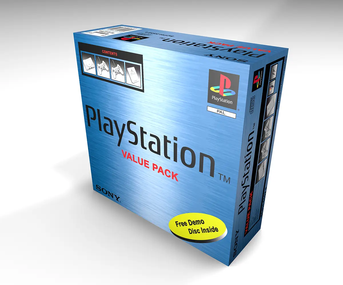 PlayStation 1 5552b Box