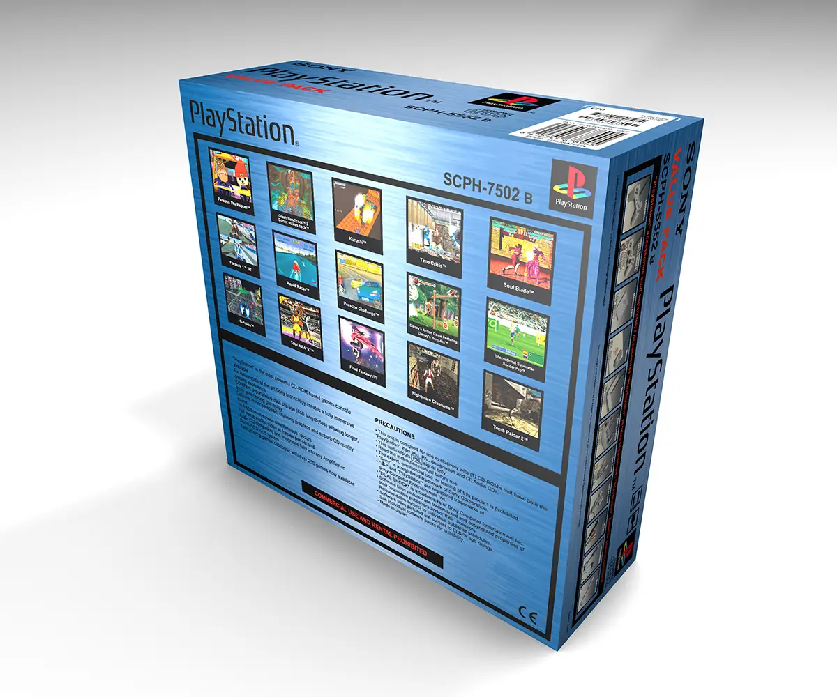 PlayStation 1 5552b Box