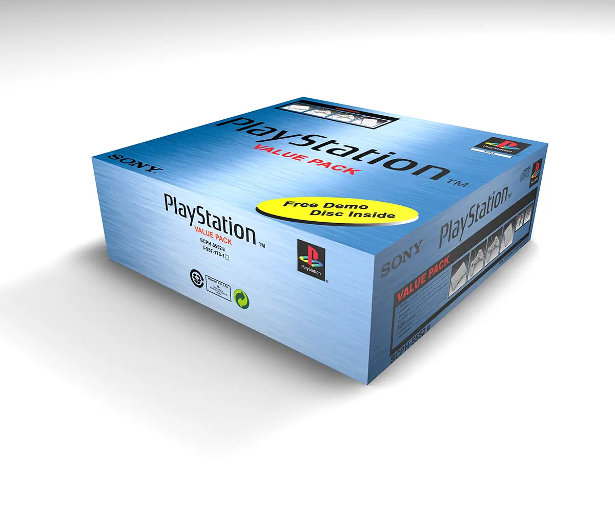PlayStation 1 5552b Box
